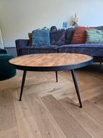 Ronde industriele salontafel, Huis en Inrichting, Tafels | Salontafels, Ophalen, 50 tot 100 cm, Rond, 50 tot 100 cm