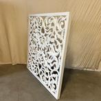 Wandpaneel - Raampaneel 120 x 120 cm - wit - TTM Wonen, TTM Wonen, Meubels – (Perzische) Tapijten en Woonaccessoires, Taag 63, 2491 CS, Den Haag (Forepark)