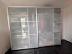 Schuifdeur Ikea pax kledingkast 3m breed, Ophalen, 200 cm of meer, Glas, 200 cm of meer