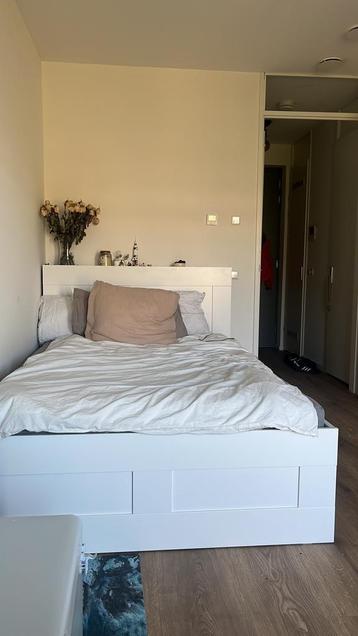 Bed frame and Headboard Brimnes ikea 