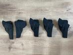 Lot van Zwarte Holsters, Ophalen of Verzenden, Overige soorten, Nederland, Overige typen