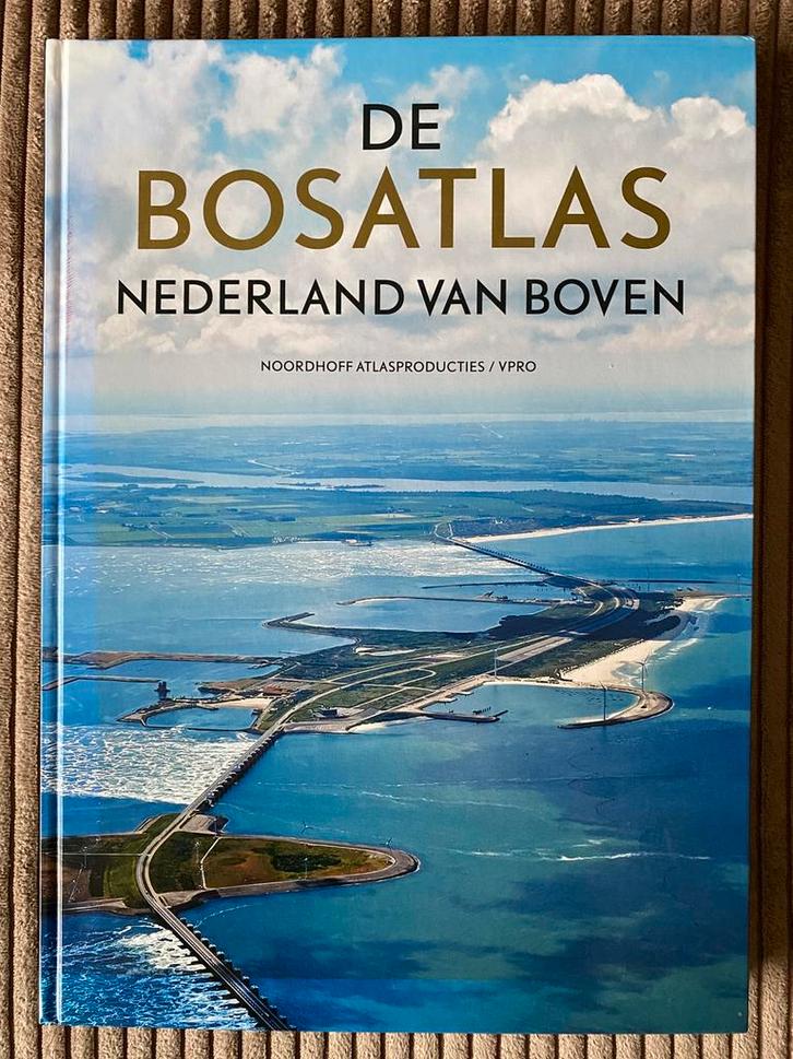 De Bosatlas Nederland van Boven, Boeken, Atlassen en Landkaarten, Zo goed als nieuw, Bosatlas, Nederland, 2000 tot heden, Ophalen