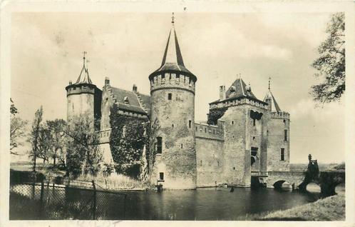 (386-180-015) Muiden Muiderslot, Verzamelen, Ansichtkaarten | Nederland, Noord-Holland, Verzenden