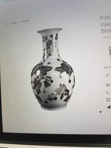 Gezocht !!!!!!!!Pols potten vaas Sphere!!!!!! beschikbaar voor biedingen
