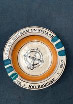 60 jarig jubileum asbak Jon Karelse kapper / Barbier, Ophalen of Verzenden, Gebruikt, Asbak