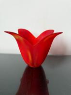 Pols Potten waxinelichtje Tulp, Huis en Inrichting, Overige materialen, Ophalen of Verzenden, Zo goed als nieuw, Rood