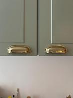 Komgreep goud 12 stuks - maat 6,5cm, Doe-het-zelf en Verbouw, Hang- en Sluitwerk, Ophalen of Verzenden, Zo goed als nieuw, Koper of Messing