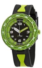 Kinderhorloge - Flik Flak, Ophalen of Verzenden, Zo goed als nieuw, Groen, Jongen of Meisje