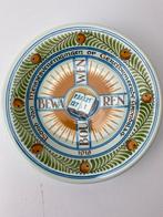 Gereformeerd Wandbord Meisjesverenigingen 1918 Porceleyne Fl, Antiek en Kunst, Antiek | Wandborden en Tegels, Verzenden