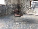 Kho Liang le Triangle series 440  stoel, opnieuw gestoffeerd, Huis en Inrichting, Stoelen, Ophalen, Zo goed als nieuw, Metaal