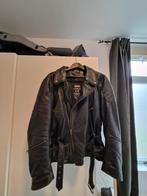 GMS motorjas met voering. Echt leer, Motoren, Kleding | Motorkleding, Ophalen of Verzenden, Tweedehands, Jas | leer