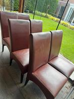 Eetkamerstoelen GRATIS, Huis en Inrichting, Ophalen, Gebruikt, Overige kleuren, Leer