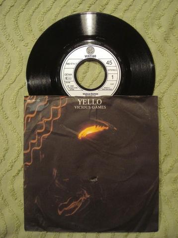 Yello 7" Vinyl Single: ‘Vicious games’ (Duitsland) beschikbaar voor biedingen