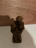 Antieke Sint Antonius met Kind Beeld, Antiek en Kunst, Ophalen of Verzenden