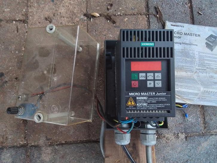 Siemens Micro Master Junior Frequentieregelaar, Hobby en Vrije tijd, Elektronica-componenten, Ophalen of Verzenden