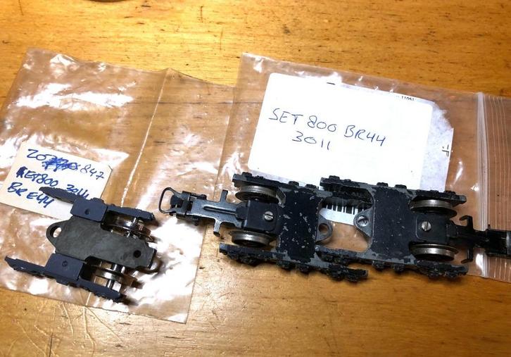 Märklin wielstellen voor locs ret800 en set800, Hobby en Vrije tijd, Modeltreinen | H0, Zo goed als nieuw, Locomotief, Wisselstroom