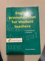 Engelse Uitspraak voor Leraren in Opleiding, Ophalen of Verzenden, Zo goed als nieuw, Overige onderwerpen