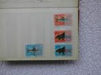 6 maal vis vergunning zegels 1983 t/m 1985, Ophalen of Verzenden, Gebruikt