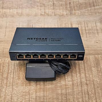 NETGEAR ProSAFE GS108E – 8-poorts Gigabit Smart Switch beschikbaar voor biedingen