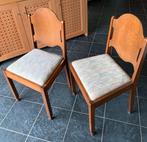 2 vintage stoelen, Huis en Inrichting, Stoelen, Ophalen, Twee, Overige kleuren, Zo goed als nieuw