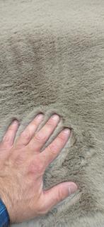 Superzachte Fluffy vloerkleden Taupe crème zand 20% korting, 200 cm of meer, Nieuw, 150 tot 200 cm, Rechthoekig