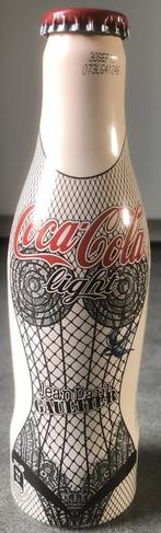 COCA-COLA LIGHT - JEAN PAUL GAULTIER - FLESJE - DESIGN, Ophalen of Verzenden