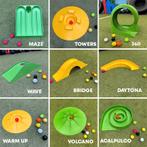 Midgetgolf - Minigolf set (9 stuks) - Merk My Minigolf, Ophalen, Nieuw, Complete set