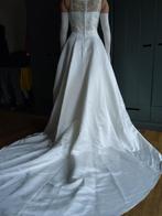Trouwjurk (Marylise, Belische ontwerpster), Kleding | Dames, Ophalen of Verzenden, Gedragen, Overige kleuren, Trouwjurk