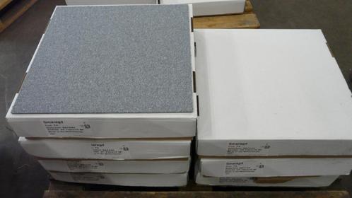 Tapijttegels Smaragd (partij 20) 35 m2 licht grijs, Huis en Inrichting, Stoffering | Vloerbedekking, Nieuw, Tapijttegels, Grijs