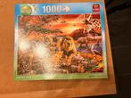 MOOIE dierenpuzzel king 1000 stukjes, Ophalen of Verzenden, 500 t/m 1500 stukjes, Zo goed als nieuw, Legpuzzel