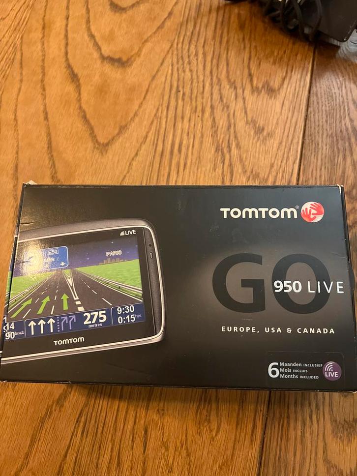 TomTom GO 950 LIVE Navigatiesysteem, Auto diversen, Autonavigatie, Gebruikt, Ophalen of Verzenden