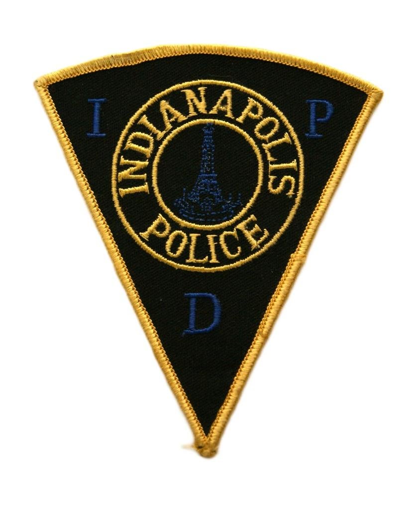 Patch / Embleem USA Police Indianapolis IN, Ophalen of Verzenden, Overige soorten, Amerika, Embleem of Badge