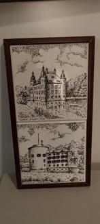 Tegels kasteel Rosendael en Biljoen., Antiek en Kunst, Ophalen of Verzenden