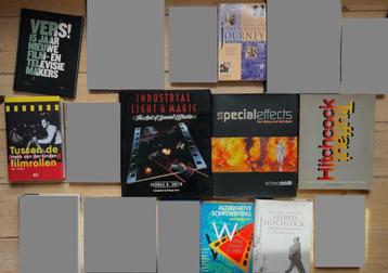 Collectie filmboeken over Hitchcock, scenarioschrijven, SFX beschikbaar voor biedingen