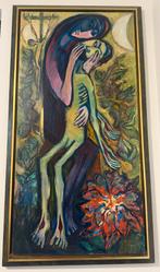 Mooie schilderij Gesigneerd Willem Claassen Vuurbloem, Ophalen