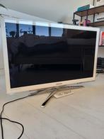 Samsung lcd tv wit 40 inch, Audio, Tv en Foto, Televisies, Ophalen, Gebruikt, 50 Hz, LCD