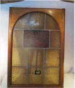 Prachtig antiek Lood in Glas Raam - 90x62, Antiek en Kunst, Antiek | Glas en Kristal, Ophalen of Verzenden