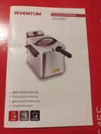 Inventum GF645F Friteuse - Perfect voor Frietliefhebbers!, 3 tot 4 liter, Ophalen of Verzenden, Gebruikt, Uitneembare binnenpan