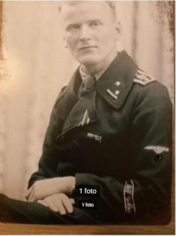 Duitse Panzersoldaat wandbordje 20x30 cm WO2 beschikbaar voor biedingen