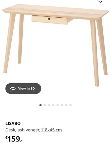 LISABO IKEA Bureau Desk  beschikbaar voor biedingen