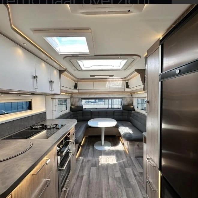Kabe 780 tdl in ruil mogelijk camper, Caravans en Kamperen, Caravans, Particulier, tot en met 4, 2000 kg en meer, Rondzit, Kabe