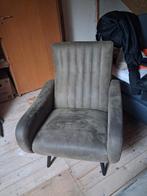 Mooie fauteuil olijfgroen groen ., Huis en Inrichting, Fauteuils, Ophalen, Gebruikt, 75 tot 100 cm, 50 tot 75 cm