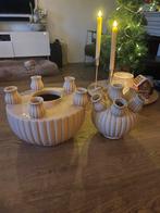 Daan Kromhout Vaas - Beige - Als Nieuw, Antiek en Kunst, Antiek | Keramiek en Aardewerk, Ophalen of Verzenden