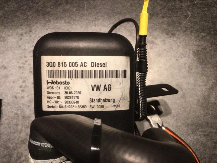 Nieuwe Webasto Standkachel VW AG, Auto-onderdelen, Airco en Verwarming, Volkswagen, Nieuw, Ophalen of Verzenden