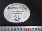 sticker belgië st geertruid internationale wandeltocht, Verzamelen, Ophalen, Zo goed als nieuw