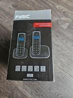 Fysic FX-6020 Senioren DECT telefoon + 2 handsets nieuw., Ophalen of Verzenden, Nieuw