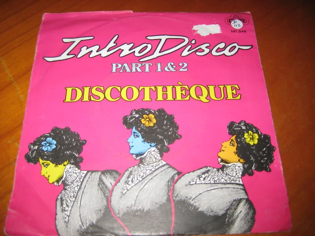 Intro Disco: Discotheque, part 1, Ophalen of Verzenden, Zo goed als nieuw, Pop, Single