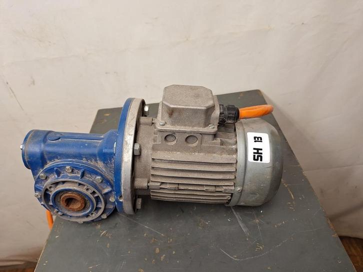 Neri Motori elektromotor met reductie SH13, Doe-het-zelf en Verbouw, Motoren, Gebruikt, Elektromotor, Minder dan 1400 rpm, Ophalen of Verzenden