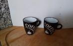 Koffie  bekers, Huis en Inrichting, Keuken | Servies, Ophalen of Verzenden, Zo goed als nieuw, Overige stijlen, Kop(pen) en/of Schotel(s)