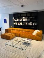 B&B Italia modulaire sofa in cat Extra Enia 109x354cm +poef, Nieuw, 125 cm of meer, Rechthoekig, Stof